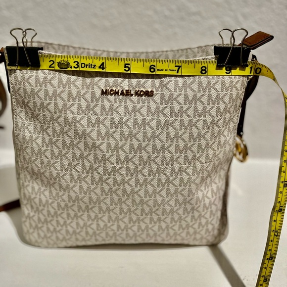 MK Jet set crossbody cream - Picture 3 of 8